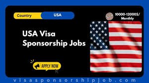 Visa Sponsorship Jobs in USA 2026